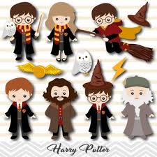 Product No 00090what You Receive 23 Png Files In High Resolution 300 Dpi Please See Sample Imag Harry Potter Clip Art Digital Harry Potter Harry Potter Bday