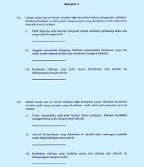 Soalan Contoh Pt3 Bahagian A Tatabahasa Bakti Di Sepanjang Perjalanan Bahasa Melayu Pt3 Tingkatan 1 2 Dan 3 Facebook