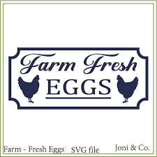 Purchase this and our farm fresh creamery sign together and save! Farmhouse Svg Farm Fresh Eggs Sign Svg Kitchen Sign Svg Printable Home Signs Svg Sign Svg Download Farm Sign Svg Egg Svg Chicken Farm Fresh Eggs Sign Fresh Eggs Sign Farm