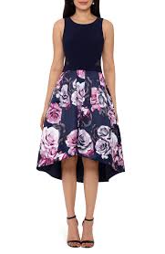 Maybe you would like to learn more about one of these? Women S Dress The Population Wren Tie Shoulder High Low Cocktail Dress Editorialist