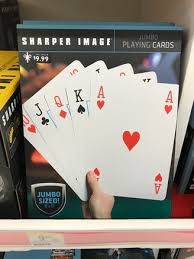 A stage magician by the name of howard thurston had finally mastered throwing cards from the stage, high up over the audience to the people in the cheapest seats. Giant Playing Cards At Walgreens