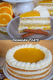 Orangen Torte Super Fruchtig Und Frisch Orangen Torte Backrezepte Lebensmittel Essen
