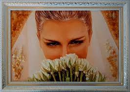 что подарить на свадьбу друзьям у которых все есть Svadebnyj Portret Iz Yantarya 60x80 Kartiny Iz Yantarya Portrety Kartiny Iz Yantarya Kraska Kartiny I Svadebnyj