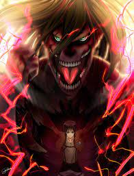 Eren Titan Transformation By Hawaiigurl123 Eren Titan Attack On Titan Eren Attack On Titan Wallpaper