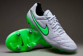 Nike Tiempo Legend V Sg Pro Mens Boots Soft Ground Wolf Grey Green Strike Black
