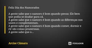 O dia dos namorados é comemorado em 12 de junho no brasil. Feliz Dia Dos Namorados A Gente Sabe Que Arcise Camara