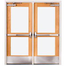 Small fixed windows are on the low end of the range. Entry Door Commercial Marvin Wooden Swing Glazed