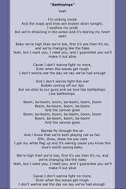 Daughtry Battleship Sums Up My Relationship Song Words Play That Funky Music Lyrics