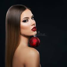 639,414 Christmas Woman Foto stock