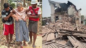 Myanmar Earthquake Casualties Rescue ...