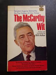 The McCarthy Wit (Fawcett 1969) Bill Adler, PB, J66