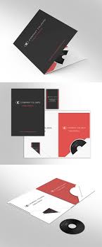 Free A4 Pocket Folder Mockup Folder Mockup Pocket Folder Design Company Folders