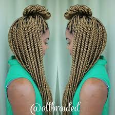 Box Braids In Colour 27 Blonde Box Braids Hairstyles Long Box Braids Braided Hairstyles Easy