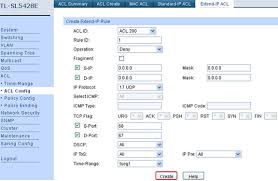 How to configure Extended IP ACL | TP-Link Hong Kong