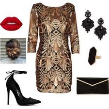 Account Suspended Black And Gold Outfit New Years Eve Dresses Fashion