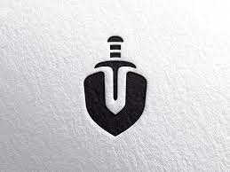 Sword Shield Logo Black Sword Logo Shield Logo Logo Inspiration