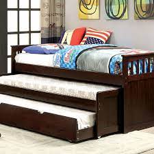 Have not enough space in your kid's bedroom? Country Style Cherry Finished Nesting Daybed With Dual Trundle Cm1610