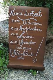 Edelrost Tafel Take Your Time Saying Garden Metal Rust Shield Gift Decoration Decoration Edelrost Garden In 2020 Hand Lettering Chalkboard Quote Art Garden Quotes