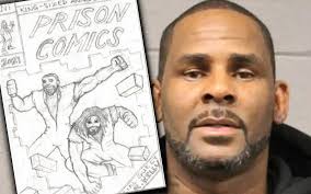 R Kelly's cellmate has created a comic book depicting the pair's life in  jail