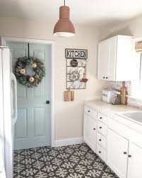 I've shared some of my favorite colors and inspiration for exterior doors here. Door Is Whipped Mint By Behr And Walls Are Cream In My Coffee By Valspar Home Decor Home Interior