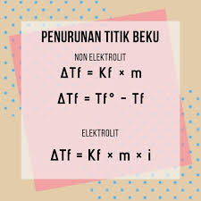 (k b air = 1,86°c) 24. Sebanyak 5 3 Gram Suatu Zat Nonelektrolit Dilarutkan Dalam 500 Gram Air Membeku Pada Suhu 0 576 Brainly Co Id