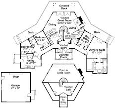 21 hexagonal houses ideas that optimize e and style home. Hexagon House Craftsman Style 3 Bedroom Plan 108 1123