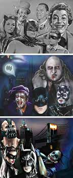 Batman Through The Ages You Are Missing The Batman Who Fought Poison Ivy And Two Face And The Riddler And Mr Freeze Batman Artwork Batman Art Batman Universe