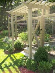 There Are Many Other Things To Think When Build A Garden Especially An Ornamental Garden Garden Structur Backyard Landscaping Garden Structures Veggie Garden