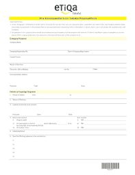 Our islamic insurance (takaful) is a universal product etiqa takaful is always ready for farmers' aid by providing them insurance in the events of failures in crops, caused. Fillable Online Fire Consequential Loss Takaful Proposal Form Etiqa Insurance Fax Email Print Pdffiller