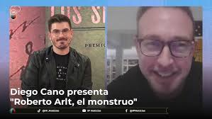 Diego Cano presentó "Roberto Arlt, el monstruo", en BibliotecaIP