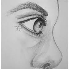 Karakalem Goz Art Sketches Male Sketch