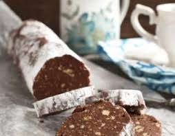 Recette Saucisson Au Chocolat Facile En Video Recette Recette Saucisson Au Chocolat Saucisson Au Chocolat Recette Saucisson