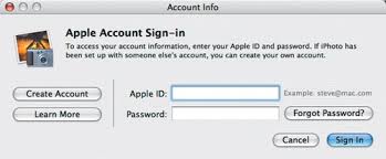 You need to create an apple id when you subscribe to services like. Setting Up An Apple Id Iphoto 6 For Mac Os X