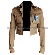 Attack On Titan Shingeki No Kyojin Military Jacket Jackets Military Jacket Attack On Titan