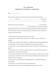 pet agreement fill and sign printable template online us legal forms