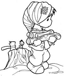 Printable Precious Moments Thanksgiving Pictures Children In Winter Coloring Page Free World Precious Moments Coloring Pages Coloring Pages Coloring Books