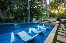 Pool Chairs In 26 Contemporary Settings Home Design Lover Pool Water Features Swimming Pool Designs Luxury Swimming Pools
