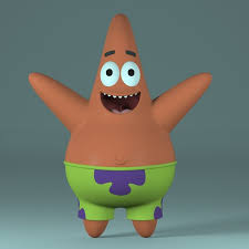 3d Model Character Patrick Stars