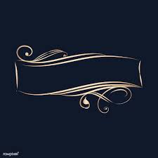 Each logo maker is designed by a team of professional graphic designers so no matter which template you choose, your logo will look incredible. Download Premium Vector Of Decorative Calligraphic Ornament Banner Vector Vector Free Banner Vector Pinstriping Designs