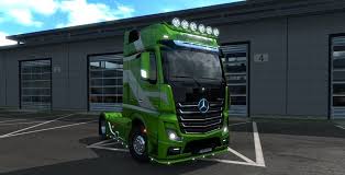 Mercedes Actros Mp5 1963 Edition 1 Man On The Moon V1 1 For 1 39 Ets 2 Mods
