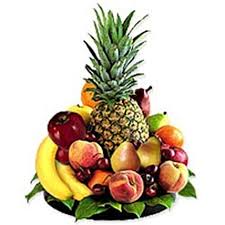 Delightful Fruit Tray jor jordan | Gift Delightful Fruit Tray jor- Ferns N  Petals
