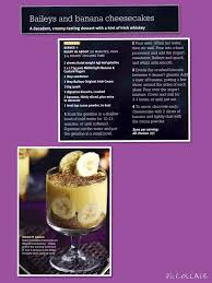 Baileys And Banana Cheesecakes Slimming World Desserts Banana Cheesecake A Food