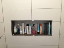 Duschablage Unser Ablagefach In Der Gemauerten Dusche Gemauerte Dusche Duschablage Ablagefach