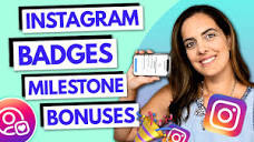 Instagram Badges Milestones Bonuses (GET PAID TO GO LIVE) - YouTube