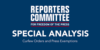 Record and instantly share video messages from your browser. Curfew Orders Without Press Exemptions May Be Unconstitutional