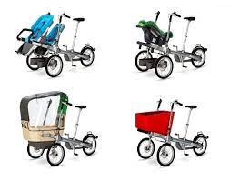 duurzame kinderfiets buggy design interieur architectuur decoratie ecologie meubels energie stroller baby strollers custom bikes
