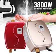It is simple to install as it attaches directly to pipes. Water Heaters 3800w 110v Electric Instant Hot Tankless Water Heater Shower Kitchen Tap Faucet Home Garden