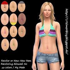 19 Sims 4 Blog Belly Button Piercing Sims 4 Downloads Sims 4 Piercings Sims 4 Sims 4 Tattoos