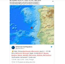 Acho que os portugueses são nitidamente piores do que o investidor estrangeiro em relação a isso. Sismo De 4 6 A 130 Quilometros De Peniche Fez Tremer Centro Do Pais Noticias De Aveiro