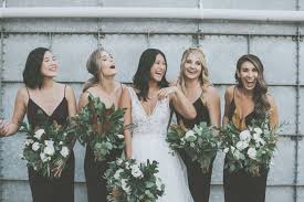 Modern Black Bridesmaid Dresses Weddingideas Black Bridesmaid Dresses Black Wedding Bridesmaid